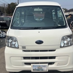 8万キロ低走行 H25年式 スバル サンバーバン ハイゼットoem★総額25.8万円★車検2年付 内外装良好！機関良好♪ETC 集中ロック 5速MT 修復歴なし！の画像
