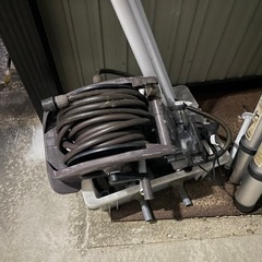 古着、靴、自転車、ゴミの画像