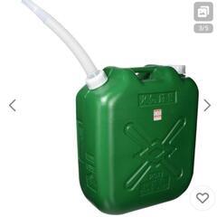 新品3個　軽油ポリタンク緑20Lスリム　消防法適合品