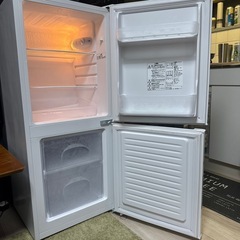 2ドア冷蔵庫NTR-106 2019年製の画像