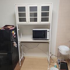 問合せ停止中　ニトリ　ナチュラルテイストのごみ箱上ラック