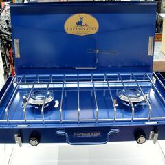 ☆★未使用品★☆ CAPTAIN STAG キャプテンスタッグ ステイジャー コンパクト ツーバーナー ガスコンロ M-8249 メーカー希望小売価格24,000円の品 パール金属　　72の画像