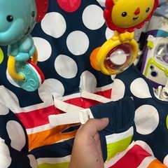 Fisher Price バウンサー 水玉模様の画像