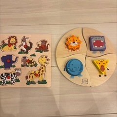 ボーネルンド　木製パズル　おまけパズル2点セット