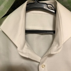 新品　白　綿100パーセント　　　ワイシャツ