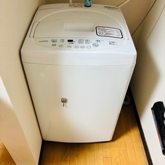 【確定】縦型洗濯機 取りに来られる方