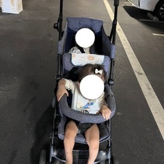 2人乗りベビーカー 