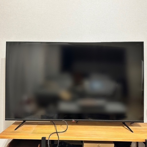 【最終値下】【美品】TCL 液晶テレビ55インチ 4K対応 定価66,000円