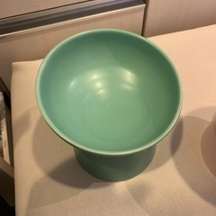 猫用のお皿、エサ、お水用、6個セットの画像