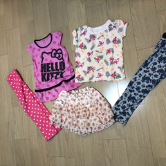 女の子　トップス、ボトムス、ワンピース　17点セット　120cmの画像