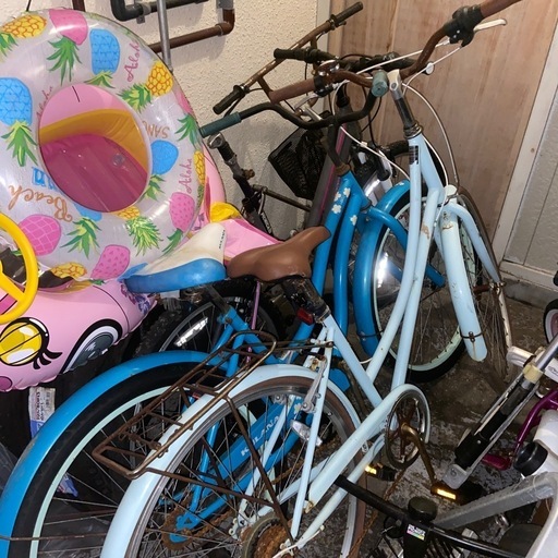 自転車５台　まとめて　　ピクニカ　ビーチクルーザー　キッズバイク