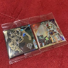 にふぉるめーしょん 機動戦士ガンダム シールウエハース シークレット ガンダム VS ザク　ウルトラレア　9枚セットの画像