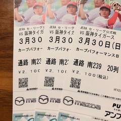 3/30(日)カープパフォーマンスB ３枚