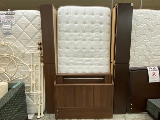 【愛品館 江戸川店 】収納付き シングルベッド NITORI（ニトリ）