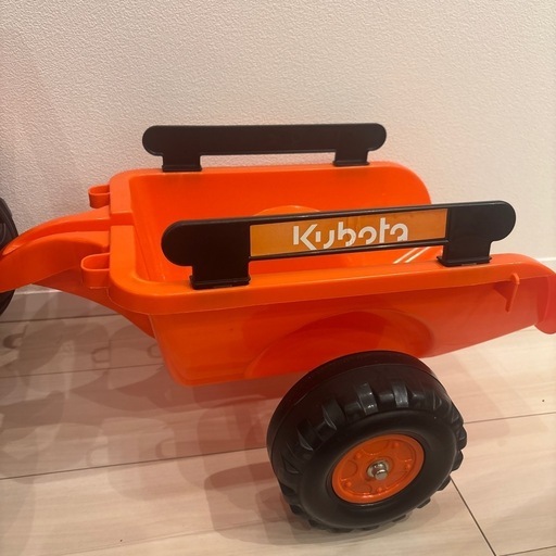 【値下げ】非売品　クボタ　トラクター　3点セット　子ども　乗れる　乗れる車　おもちゃ
