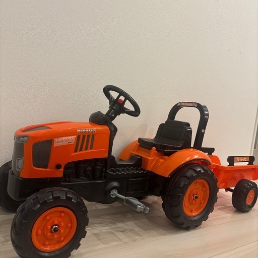 非売品　クボタ　トラクター　3点セット　子ども　乗れる　乗れる車　おもちゃ