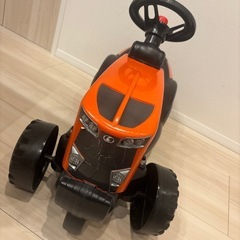 【値下げ】非売品　クボタ　トラクター　3点セット　子ども　乗れる　乗れる車　おもちゃ 値下げ】非売品 クボタ トラクター 3点セット 子ども 乗れる 乗れる車