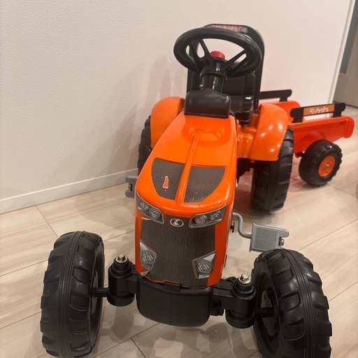 【値下げ】非売品　クボタ　トラクター　3点セット　子ども　乗れる　乗れる車　おもちゃ