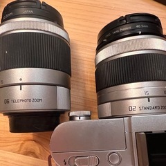 【受け渡し決定】PENTAX Q-S1 ダブルズームキット　　　お値下げ交渉可能ですの画像