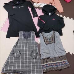 冬用　可愛い女の子の洋服ブランドあり　10点セット サイズ120の画像
