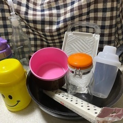 お箸ケース、水筒など9点