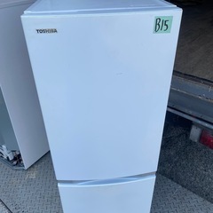 福岡市内配送設置無料 2021年式 東芝 TOSHIBA GR-S15BS（W） [冷蔵庫