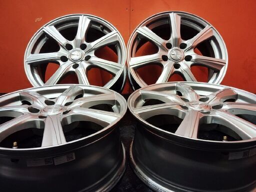 DUNLOP PRD 社外ホイール 17インチ 4本 7J5HPCD100+48 レガシィ