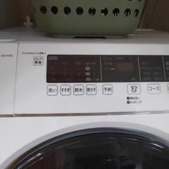 値下げしました！美品！☆シャープ ドラム式全自動洗濯乾燥機☆10kg☆冷やかしキャンセルお断り!!の画像