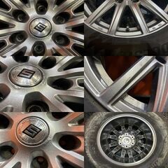 【BS BLIZZAK DM-V3 265/65R17】スタッドレス【SEIN 17インチ 7.5J6HPCD139.7+25】バリ溝 ランクルプラド ハイラックス等　(KTG222)の画像
