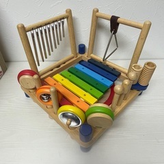 ●■【アイムトイ I'm TOY】知育玩具 木のおもちゃ 楽器🎶...