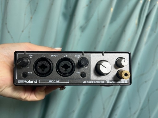 Roland Rubix22 オーディオインターフェース&コンデンサーマイクセット