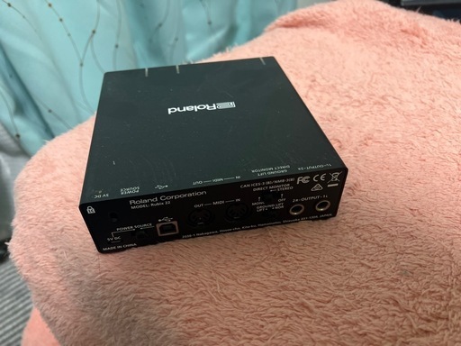 Roland Rubix22 オーディオインターフェース\u0026コンデンサーマイクセット
