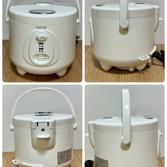 【極美品】単機能炊飯ジャー NEOVE RRS-AT30WT 3合炊き【PayPayお支払い出来ます】の画像