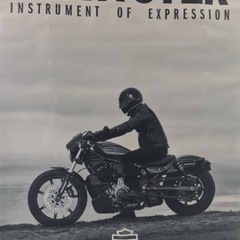 Harley-Davidson 店頭用　大型　マグネットポスター　数種類　合計約10枚弱の画像