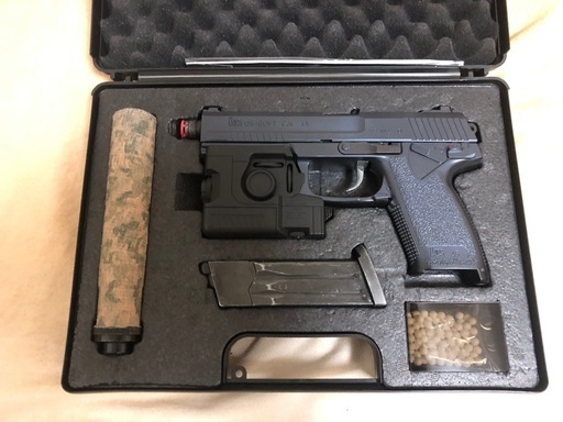 東京マルイ　socom MK23  ガスガン （消音カスタム）18禁\n