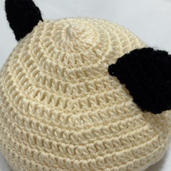 ベビー*日よけ帽子🐼ハンドメイドの画像