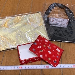 和の小物セット　ポーチ　手提げ　小物入れ
