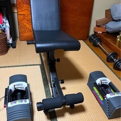 早い者勝ち！！近くであれば配達可能！可変式ダンベル　角度調節可能...