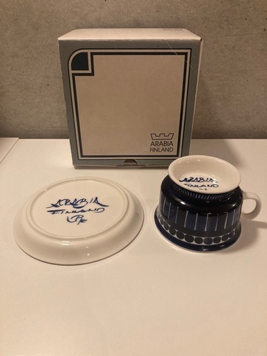 アラビア　カップアンドソーサー　未使用品