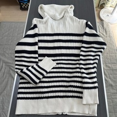 【美品】BANANA SEVEN フルジップアップ ニットパーカー XXLの画像