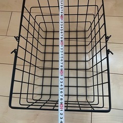 スチールバスケット2個セットの画像