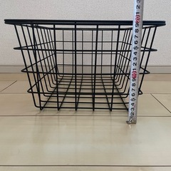 スチールバスケット2個セットの画像