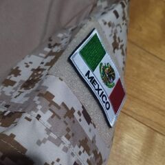 公式　Ejercito Mexicano メキシコ軍　国旗のパッ...