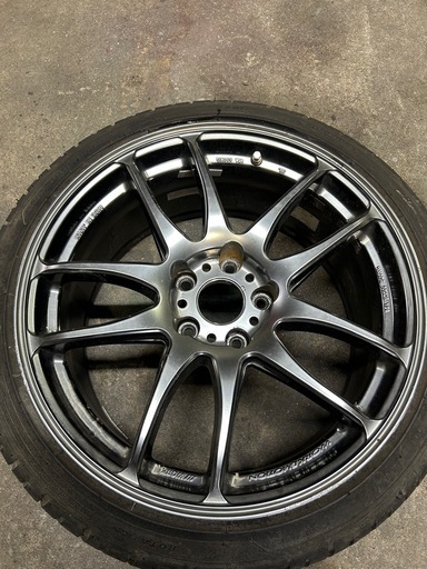 WORK emotion KIWAMI 225/40R18 8.5J+38 ワーク　エモーション　114.3 ドリケツ　ドリフト　ケンダ　２本セット