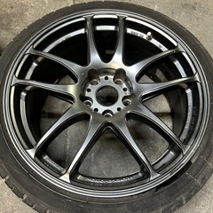 自衛隊がうんWORK emotion KIWAMI 225/40R18 8.5J+38 ワーク