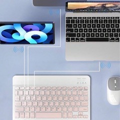 (新品)ブルートゥースワイヤレスミニキーボードの画像