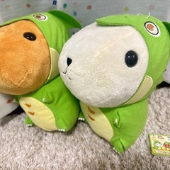 パズドラ✖️カピバラさん　スーパーDXぬいぐるみ　2個セット　