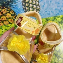 プリンセス ベル 夏用 サンダル 子供の画像