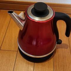 ケトル D&S 1.2L レッド ステンレスの画像