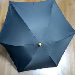 日傘　折りたたみ　黒の画像